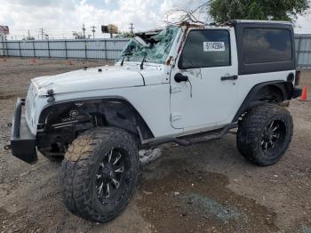  Salvage Jeep Wrangler