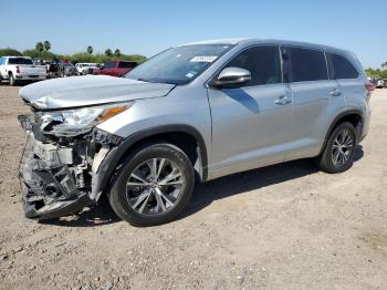  Salvage Toyota Highlander