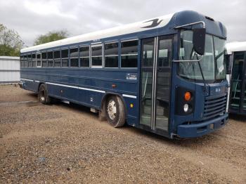  Salvage Blue Bird School Bus