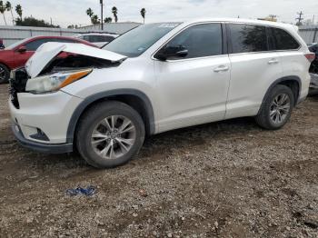  Salvage Toyota Highlander