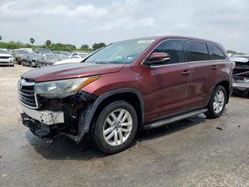 Salvage Toyota Highlander