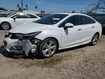  Salvage Chevrolet Cruze