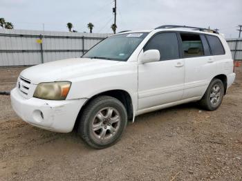  Salvage Toyota Highlander