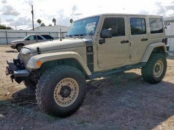  Salvage Jeep Wrangler