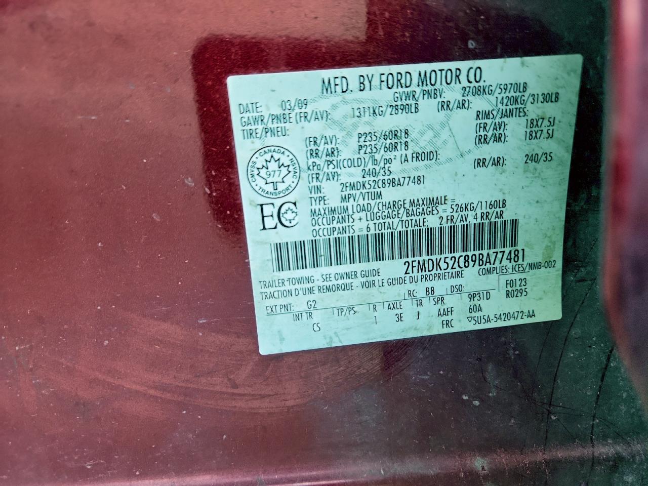 Ford Flex Sel Image 13