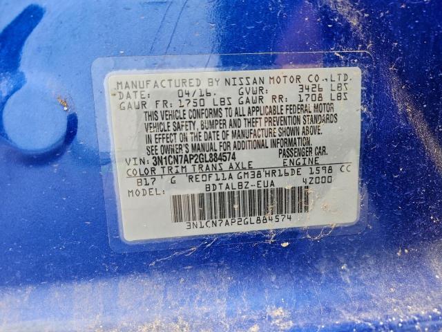 Nissan Versa S Image 9