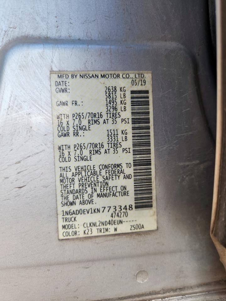 Nissan Frontier S Image 7