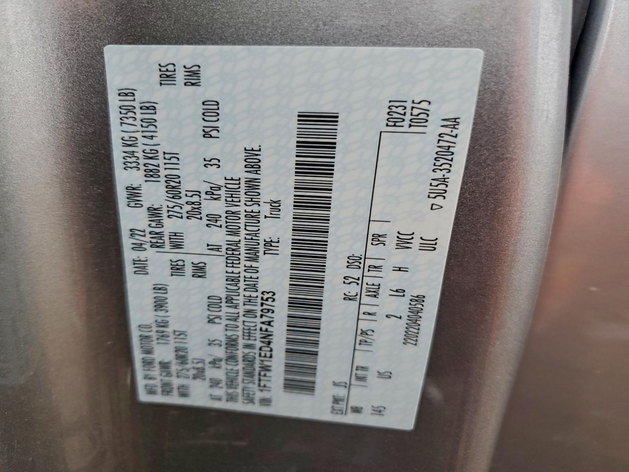 Ford F-150 Supercrew Image 7