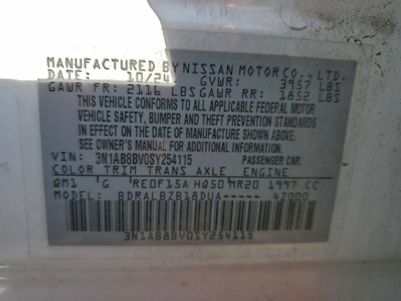 Nissan Sentra S Image 10