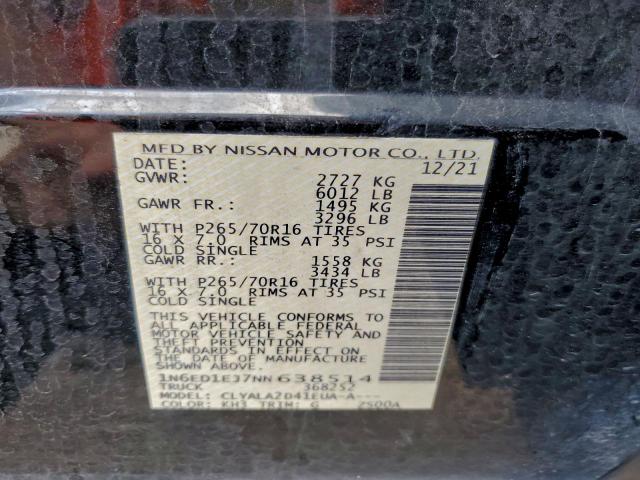 Nissan Frontier S Image 12