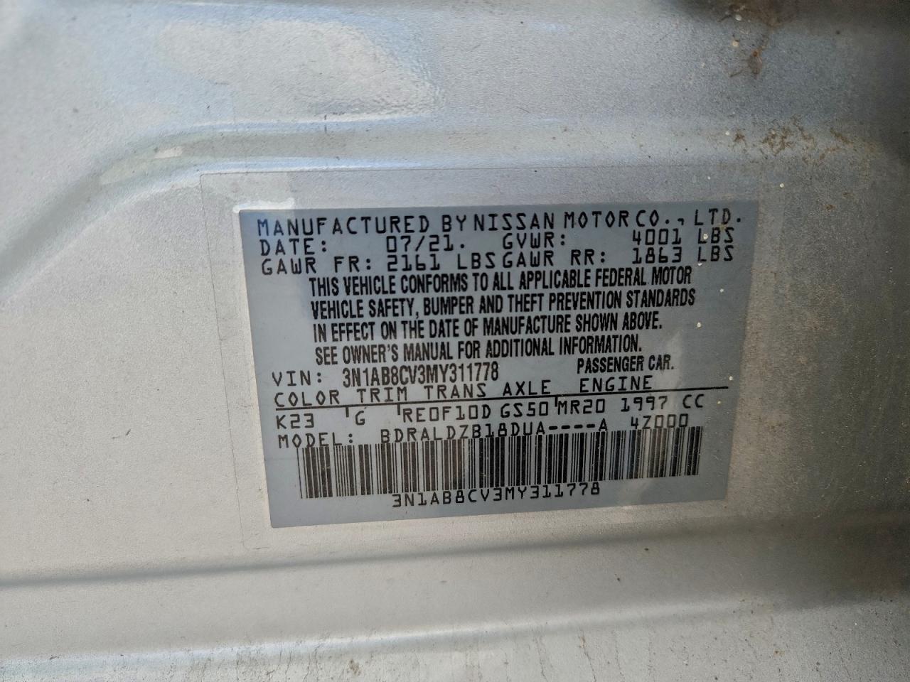 Nissan Sentra Sv Image 4