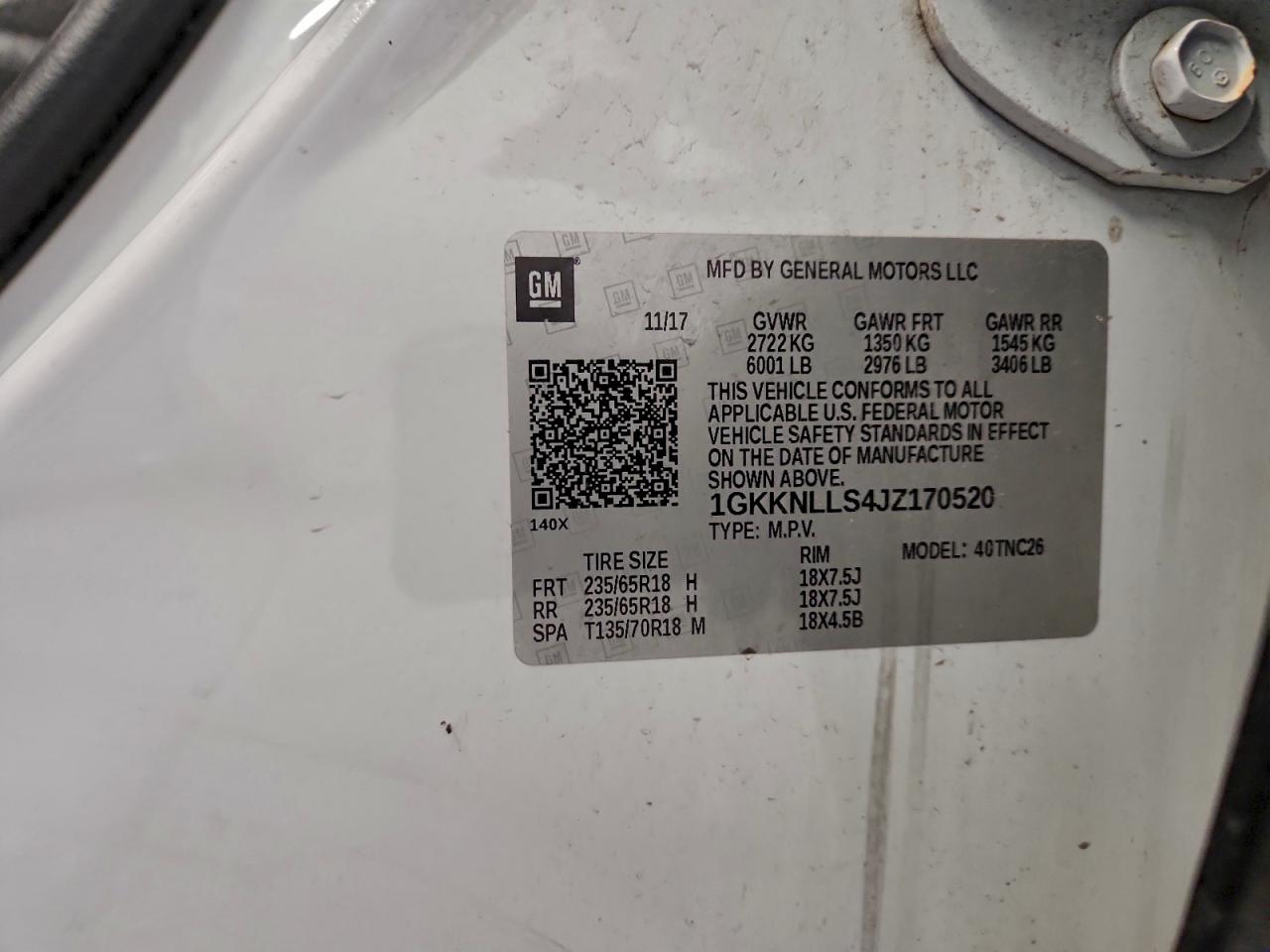 GMC Acadia Sle Image 9