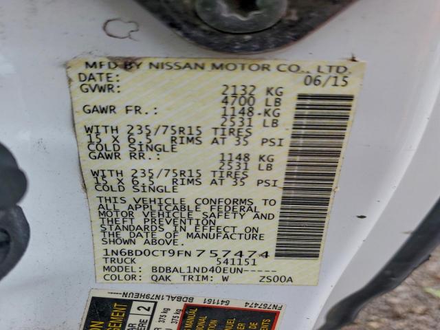 Nissan Frontier S Image 8