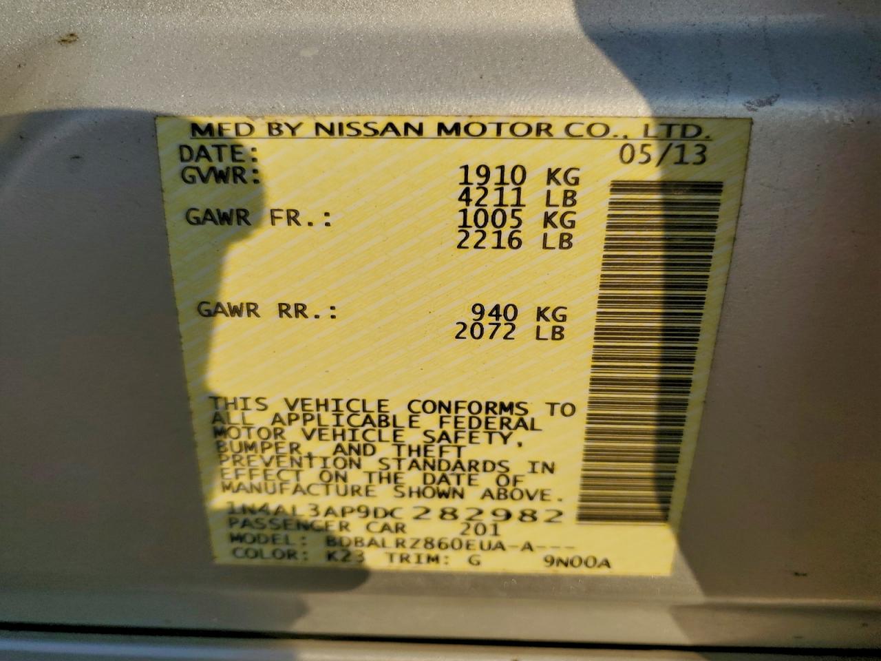 Nissan Altima 2.5 Image 11