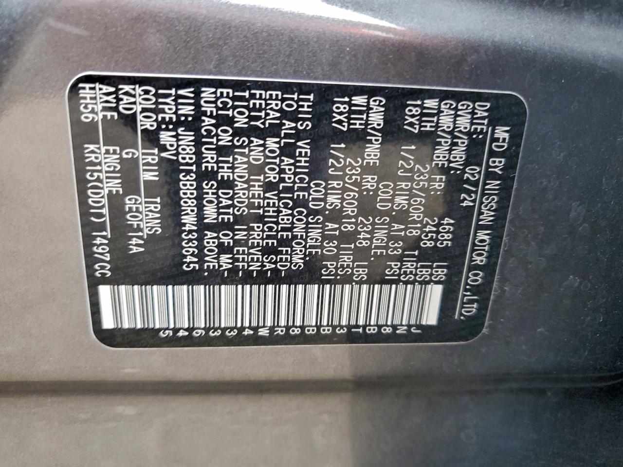 Nissan Rogue Sv Image 5