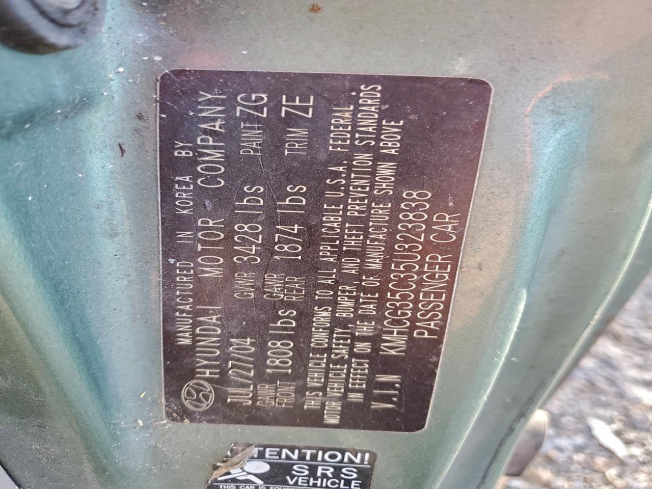 Hyundai ACCENT Gs Image 9